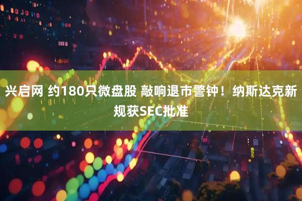 兴启网 约180只微盘股 敲响退市警钟！纳斯达克新规获SEC批准
